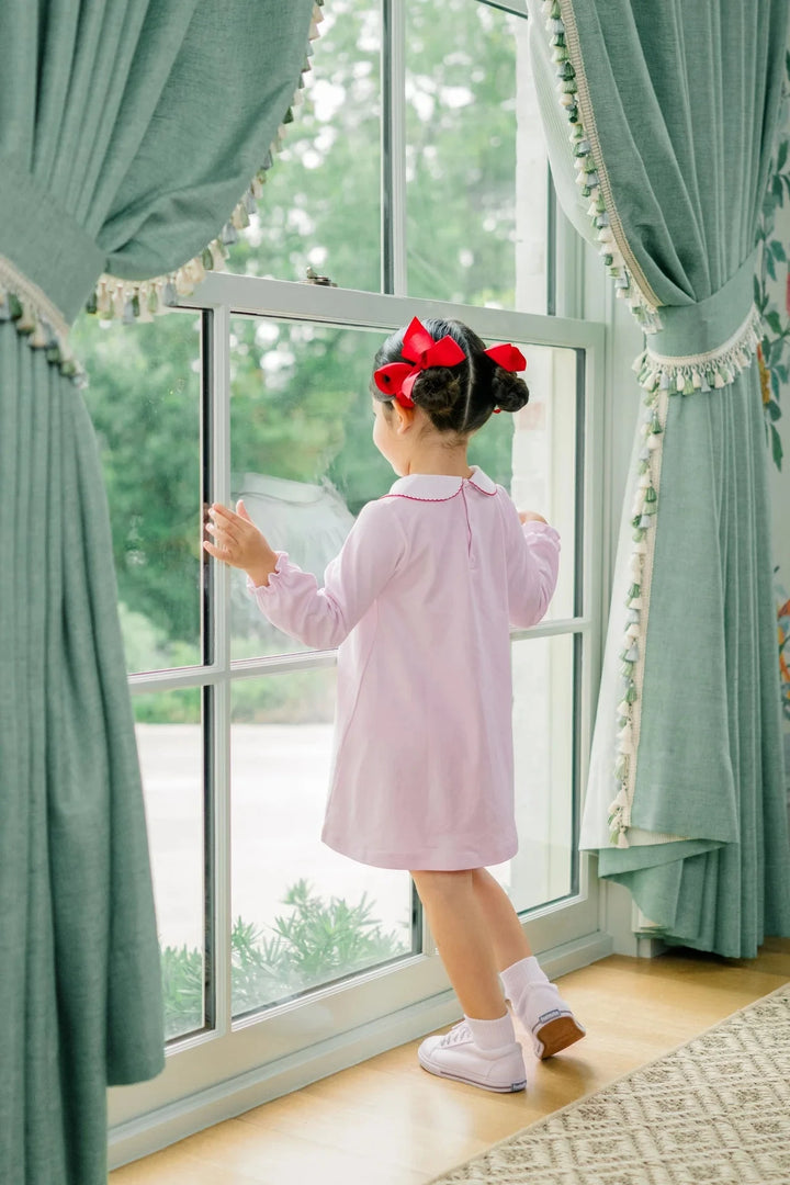Heart Yoke Dress Girl Dress Proper Peony 