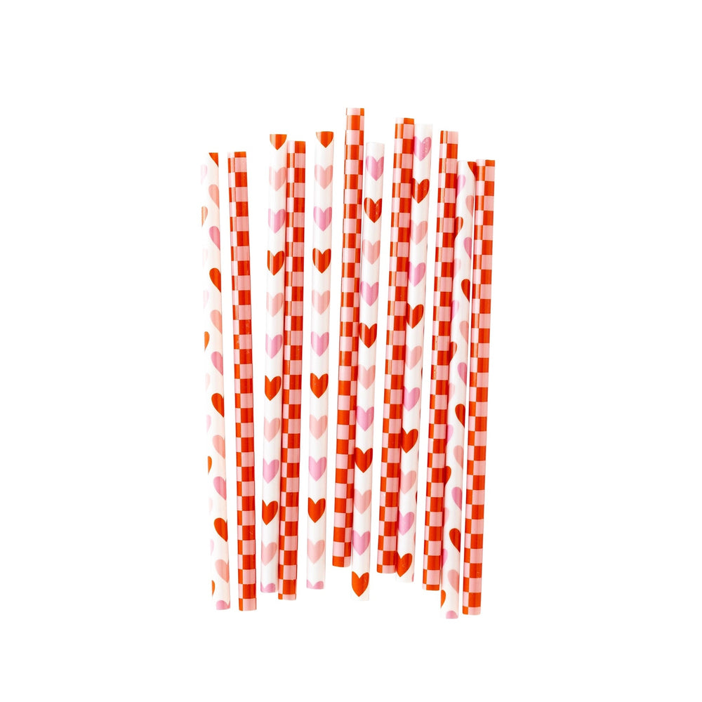 Heart You Reusable Straws Drinking Straws My Mind's Eye 