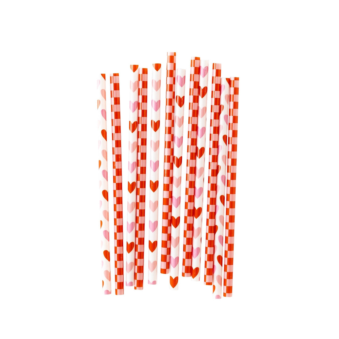Heart You Reusable Straws Drinking Straws My Mind's Eye 