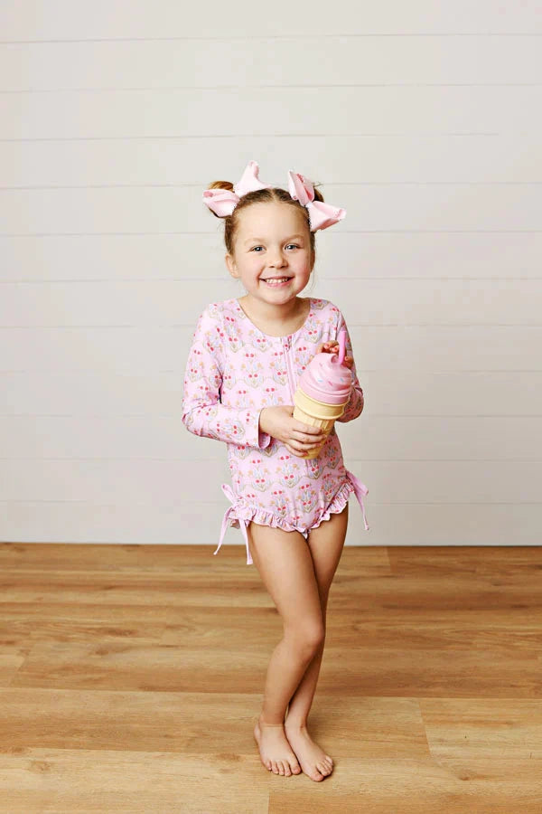 Heirloom Bloom Swimsuit Girl Bathing Suit Swoon Baby 