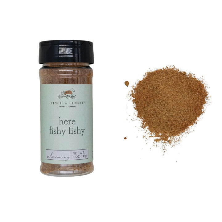 Here Fishy Fishy Seasoning Blend Food Creative Co-Op - Finch & Fennel 