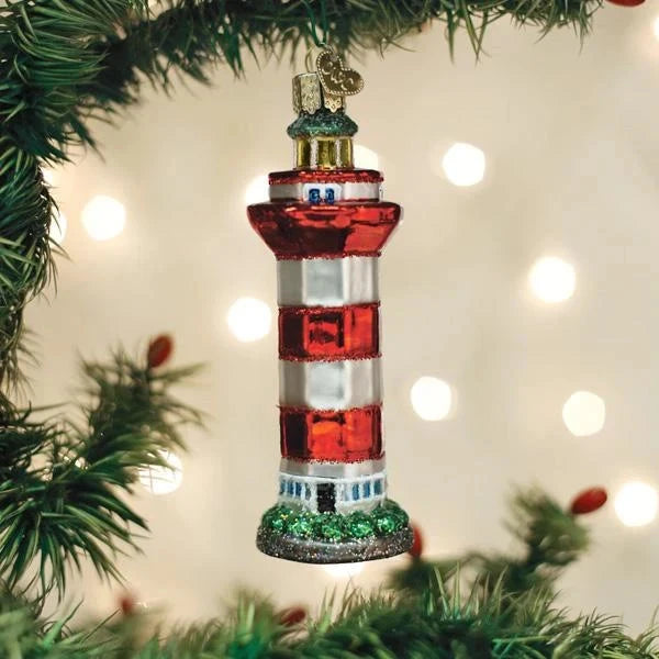 Hilton Head Lighthouse Ornament Christmas Ornament Old World Christmas 
