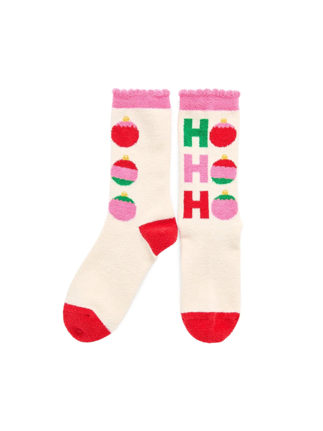 Ho Ho Ho Ornaments Socks Socks Shiraleah 