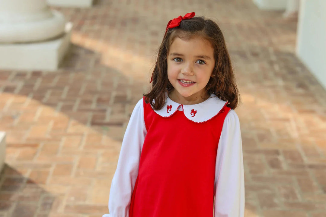 Holiday Bow Dress Set Girl Dress Trotter Street Kids 