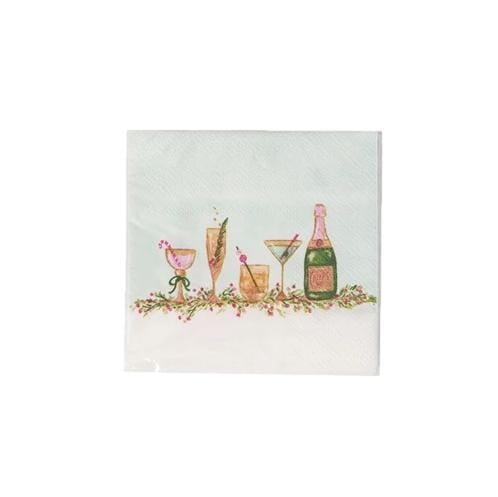 Holiday Cocktails Cocktail Napkins Cocktail Napkins Creative Co-Op 