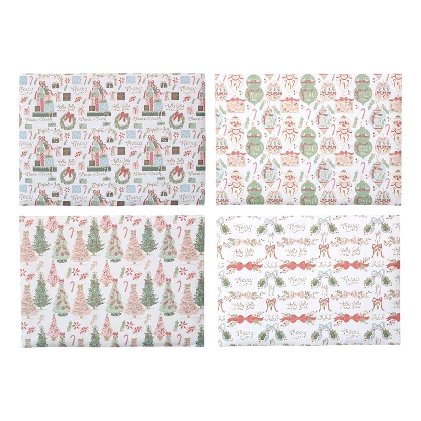 Holiday Delight Wrapping Paper Rolls Wrapping Paper Creative Co-Op 