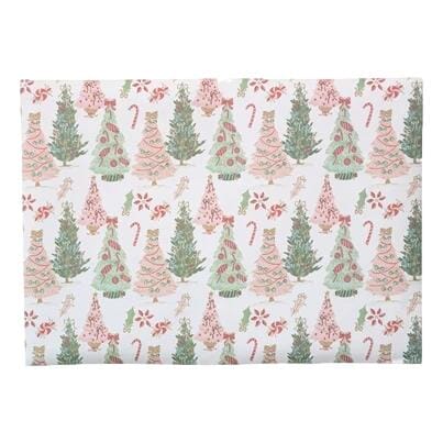 Holiday Delight Wrapping Paper Rolls Wrapping Paper Creative Co-Op Trees 