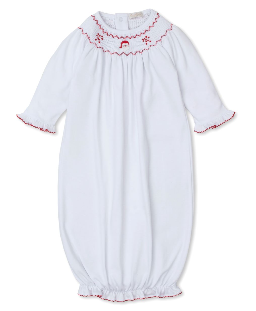 Holiday Medley Hand Smocked Sack Girl Gown Kissy Kissy 