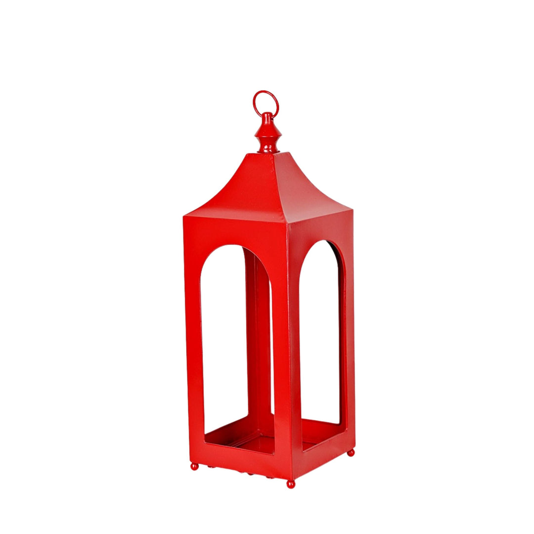 Holiday Red Artisan Lanterns Christmas Decor Impressive Enterprises Large 