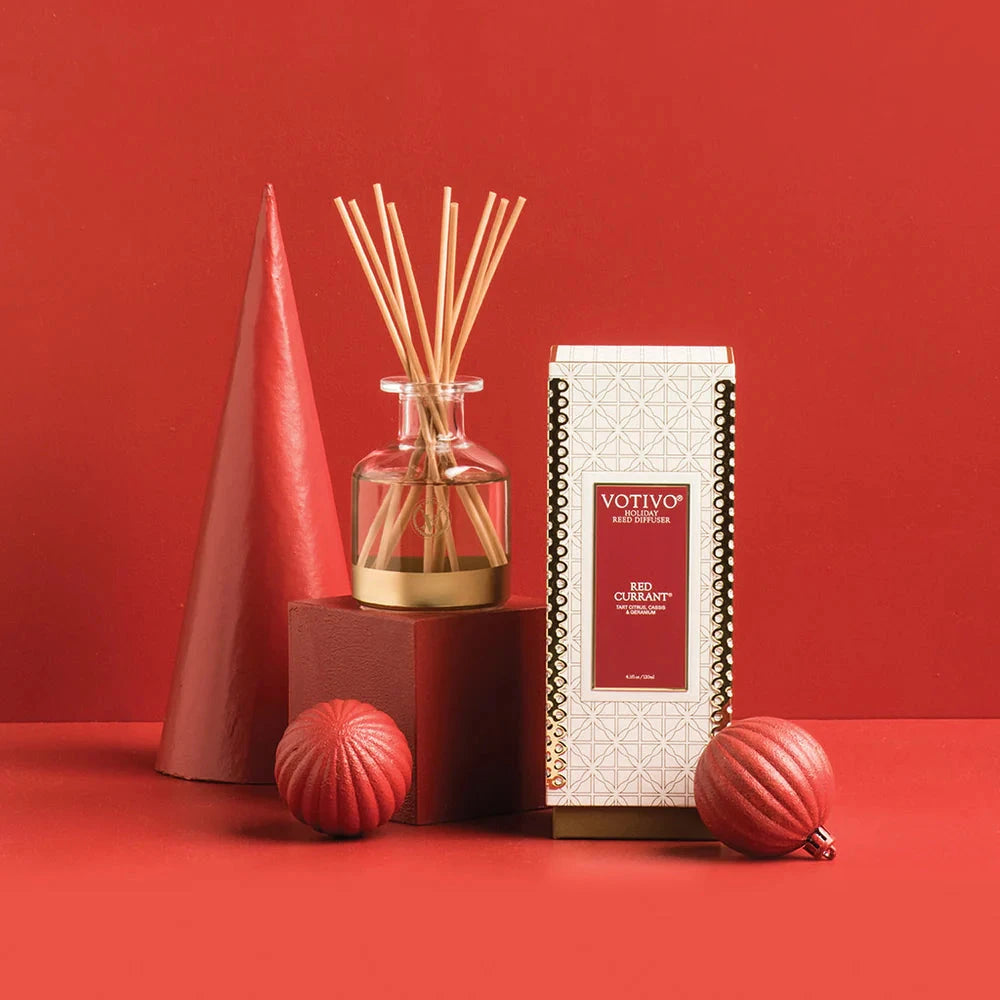 Holiday Reed Diffuser - Red Currant Diffuser Votivo 