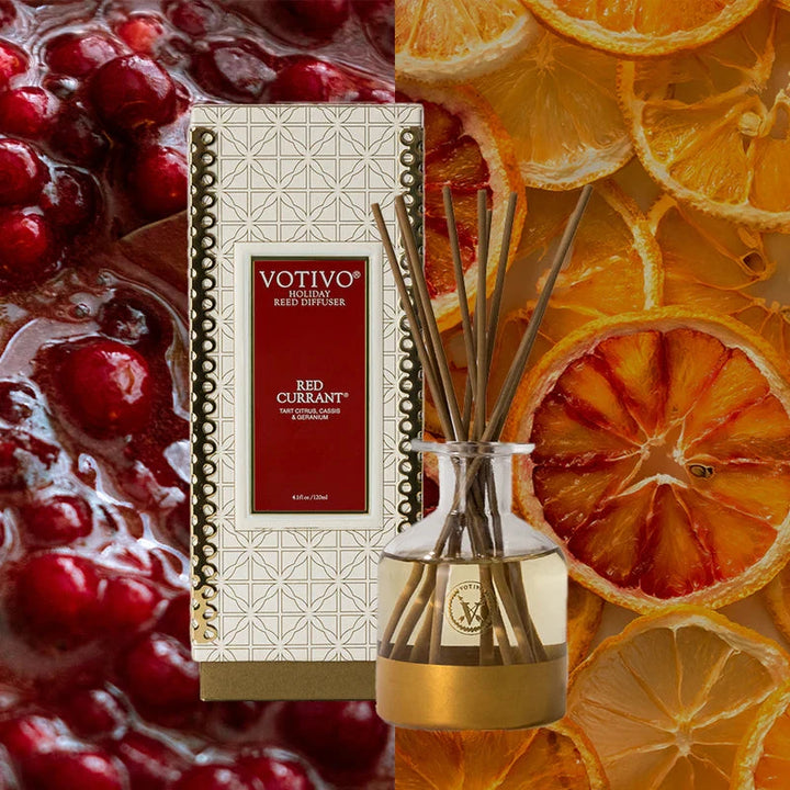 Holiday Reed Diffuser - Red Currant Diffuser Votivo 