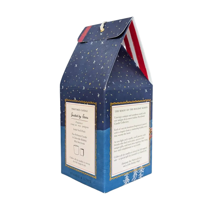 Holiday Storybook Candle - Guided by Stars Candle Stannie and Lloyd 