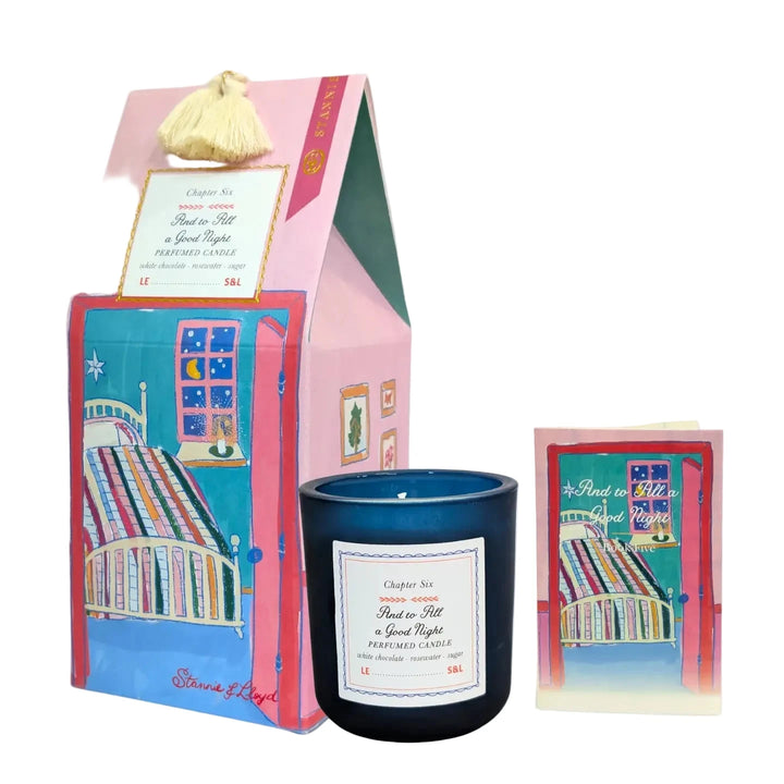 Holiday Storybook Candle - Merry & Bright Candle Stannie and Lloyd 
