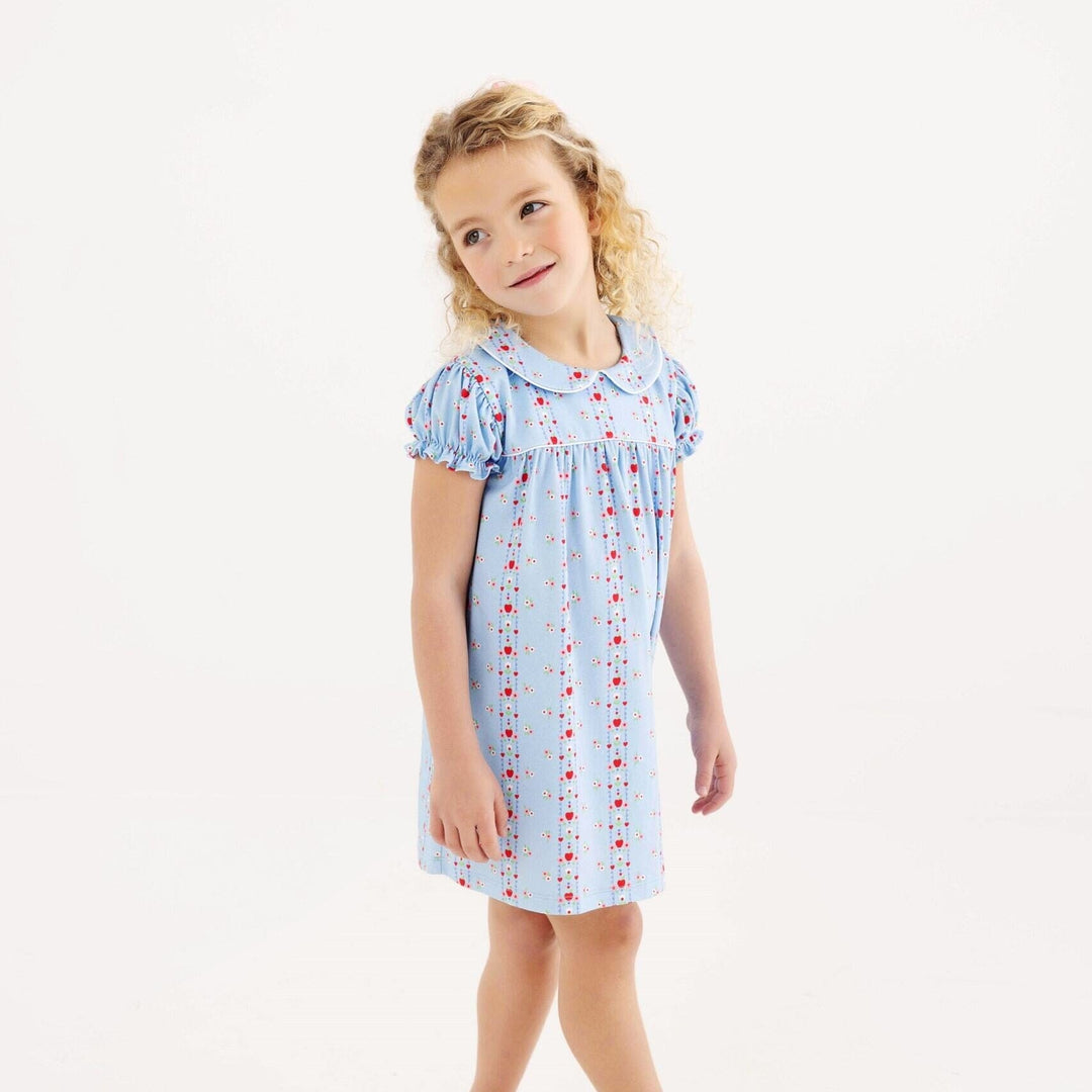 Holly Day Dress - First Day Flowers Girl Dress Beaufort Bonnet 