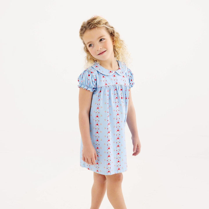Holly Day Dress - First Day Flowers Girl Dress Beaufort Bonnet 
