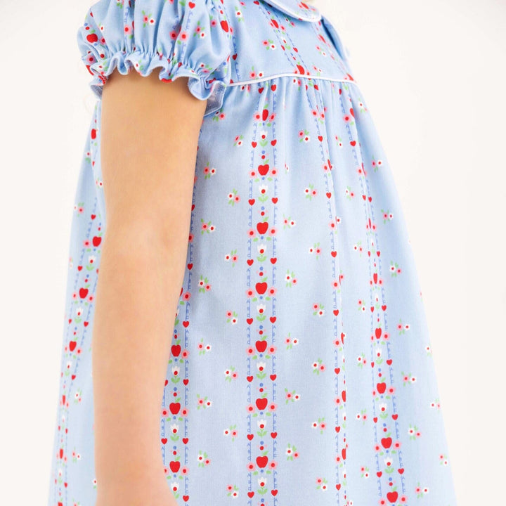 Holly Day Dress - First Day Flowers Girl Dress Beaufort Bonnet 