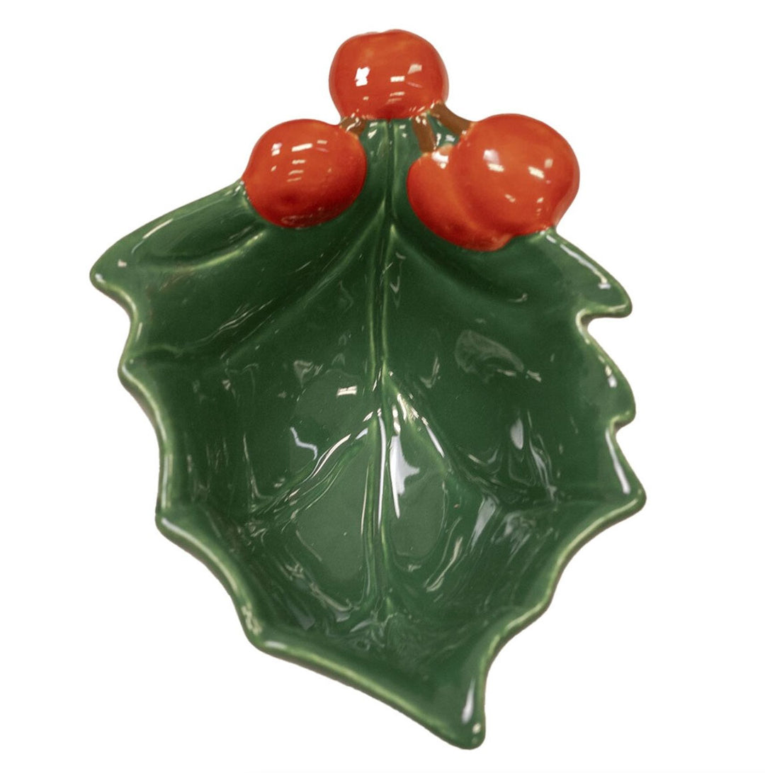 Holly Leaf Tidbit Bowl Bowl The Royal Standard 