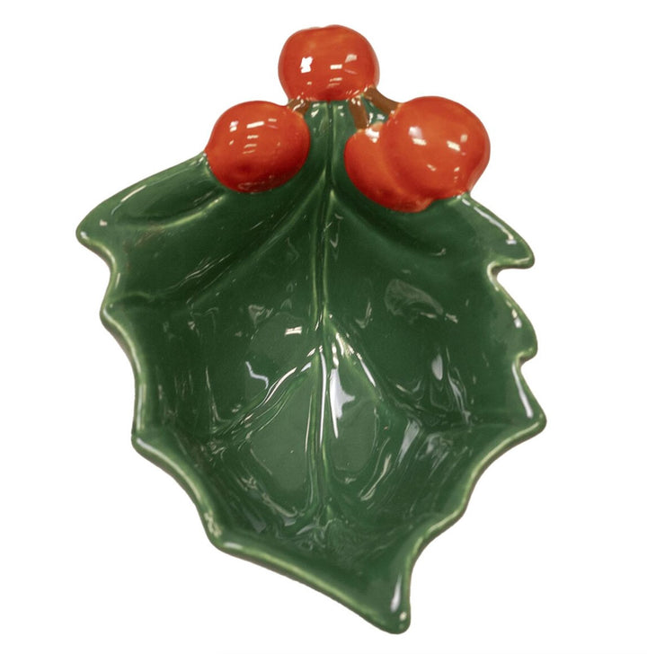 Holly Leaf Tidbit Bowl Bowl The Royal Standard 