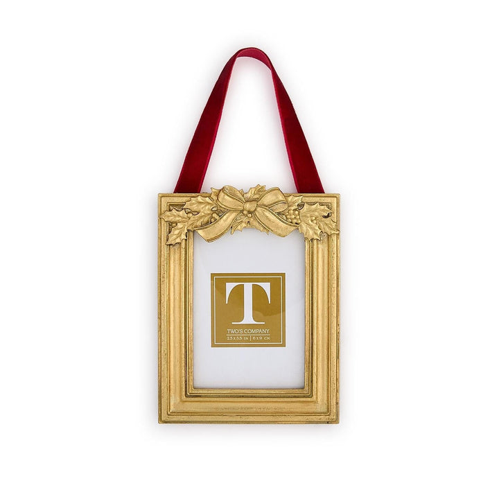 Holly Leaving Hanging Frames Picture Frames Two's Company Rectangular 