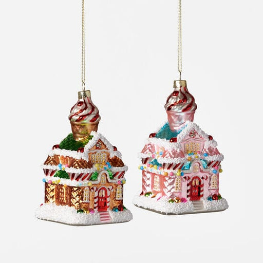 Home Sweet Gingerbread Home Ornament Ornament 180 Degrees 