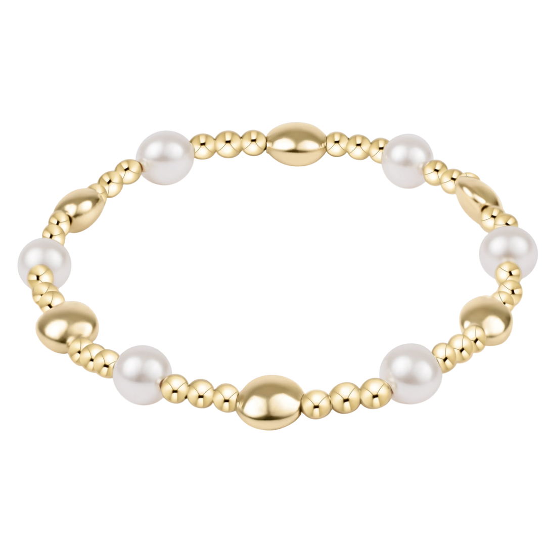 Honesty Sincerity Pearl 6mm Bracelet Womens Bracelet ENewton 