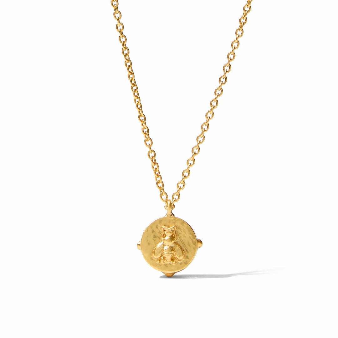 Honeybee Solitaire Necklace - Cubic Zirconia Womens Necklace Julie Vos 
