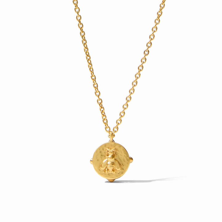 Honeybee Solitaire Necklace - Cubic Zirconia Womens Necklace Julie Vos 
