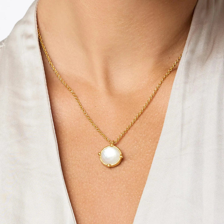 Honeybee Solitaire Necklace - Cubic Zirconia Womens Necklace Julie Vos 