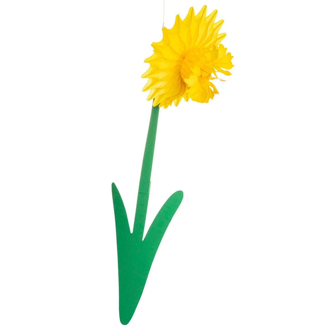 Honeycomb Large Daffodil - Yellow Easter Decorations Hester and Cook 
