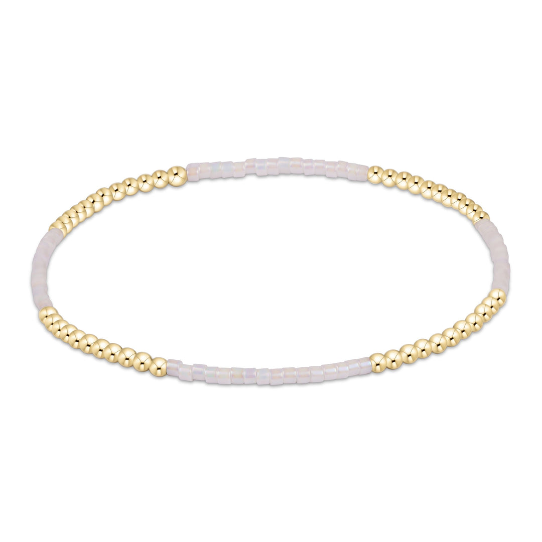 Hope Blissful Bracelets Womens Bracelet ENewton Silky White 