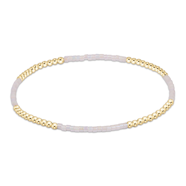 Hope Blissful Bracelets Womens Bracelet ENewton Silky White 