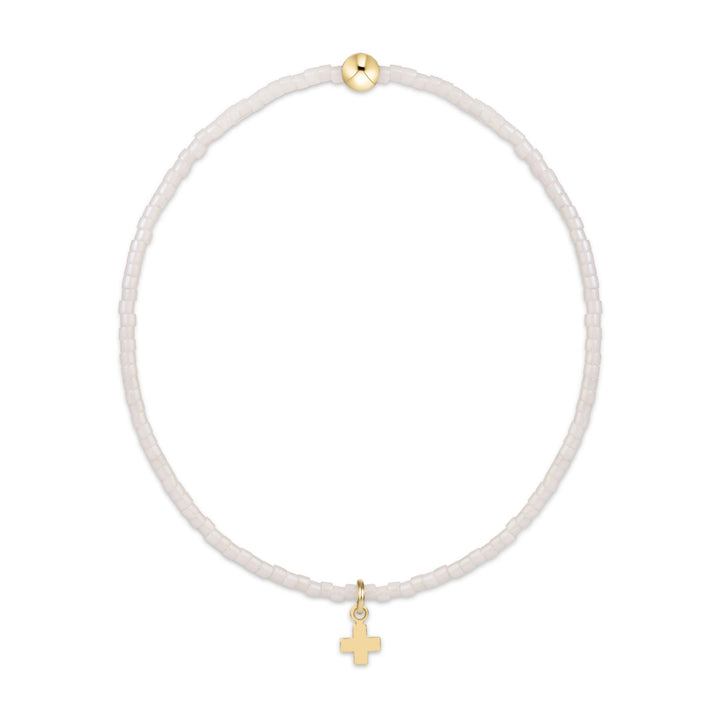 Hope Classic Bracelets - Signature Cross Small Charm Womens Bracelet ENewton Milkshake 