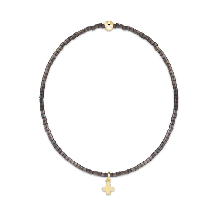 Hope Classic Bracelets - Signature Cross Small Charm Womens Bracelet ENewton Moonlight 