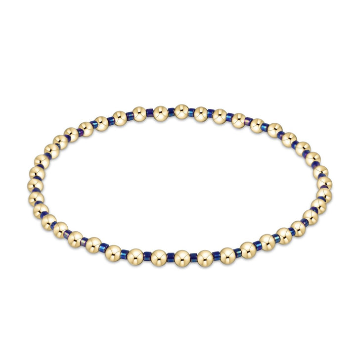 Hope Grateful Bracelets Womens Bracelet ENewton Blue Metallic 