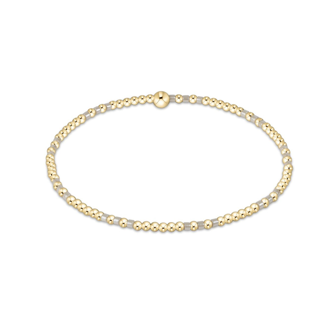 Hope Joy Pattern 2mm Bead Bracelet Womens Bracelet ENewton Milkshake 