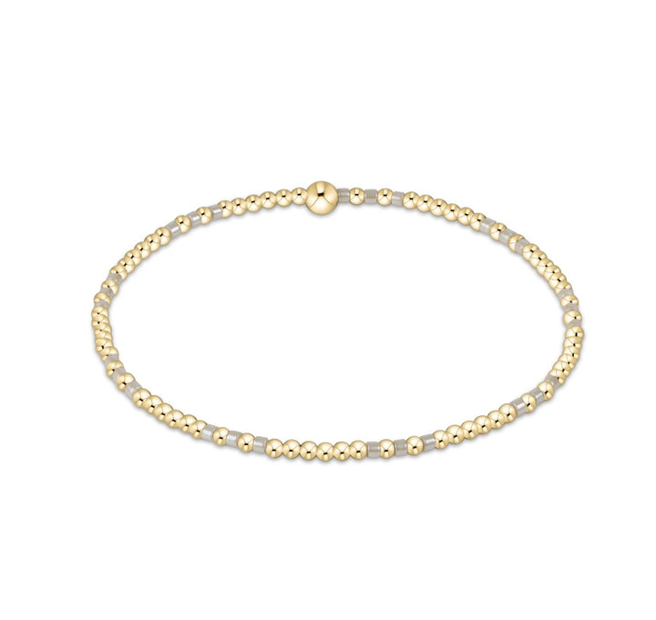 Hope Joy Pattern 2mm Bead Bracelet Womens Bracelet ENewton Milkshake 