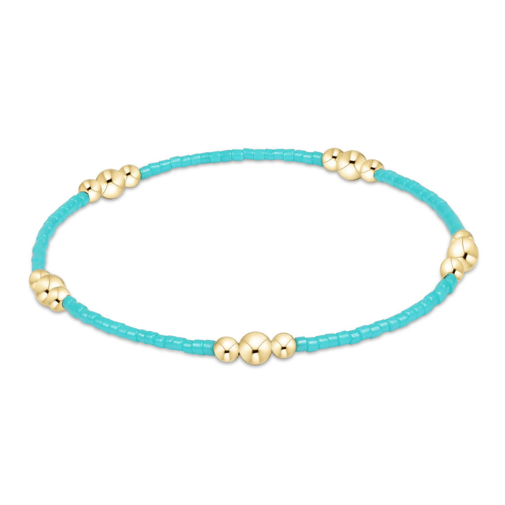 Hope Purpose Gold Bracelets Womens Bracelet ENewton Turquoise 
