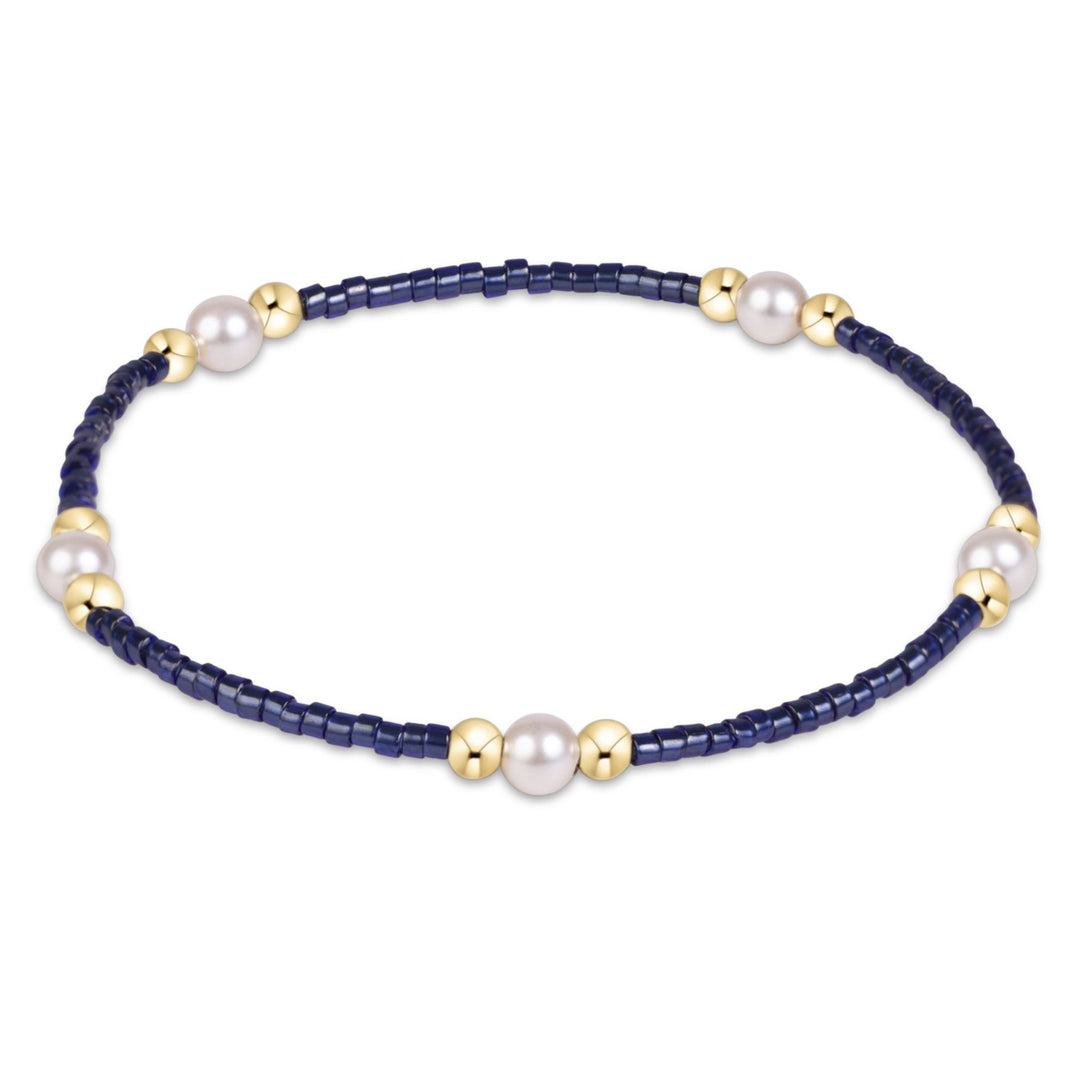 Hope Purpose Pearl Bracelets Womens Bracelet ENewton Navy 