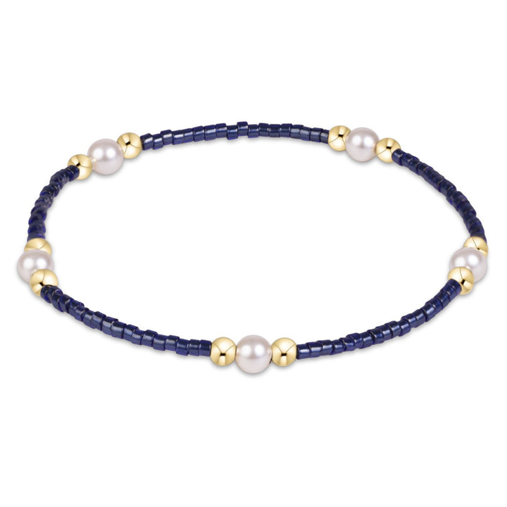 Hope Purpose Pearl Bracelets Womens Bracelet ENewton Navy 
