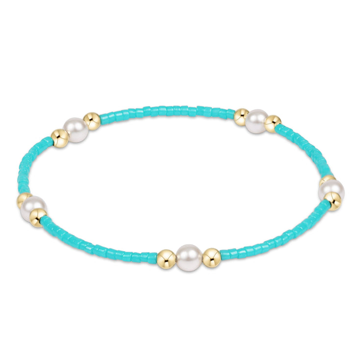 Hope Purpose Pearl Bracelets Womens Bracelet ENewton Turquoise 