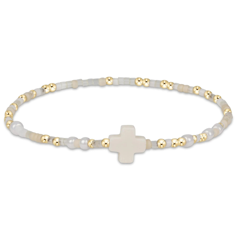 Hope Unwritten Signature Cross Womens Bracelet ENewton Call Me on My Shellphone 