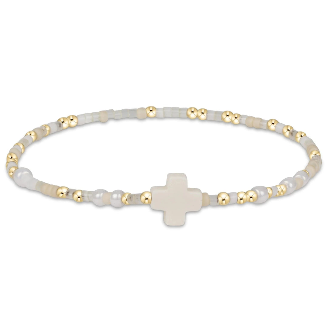 Hope Unwritten Signature Cross Womens Bracelet ENewton Call Me on My Shellphone 