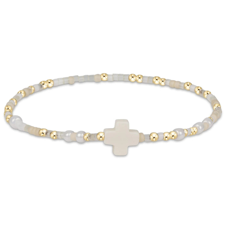 Hope Unwritten Signature Cross Womens Bracelet ENewton Call Me on My Shellphone 