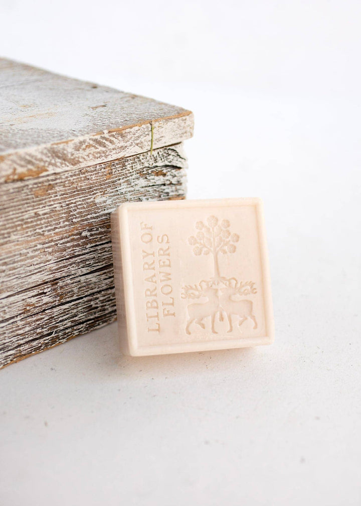 Hot Pink & Blue Floral Square Soap Bath Soap Lollia 