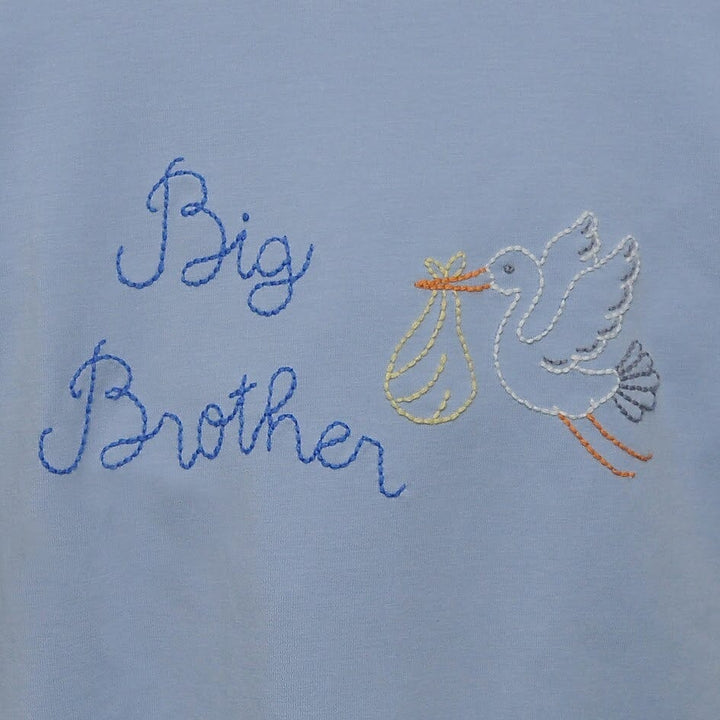 Houston Shirt - Big Brother with Stork Boy Shirt Remember Nguyen 
