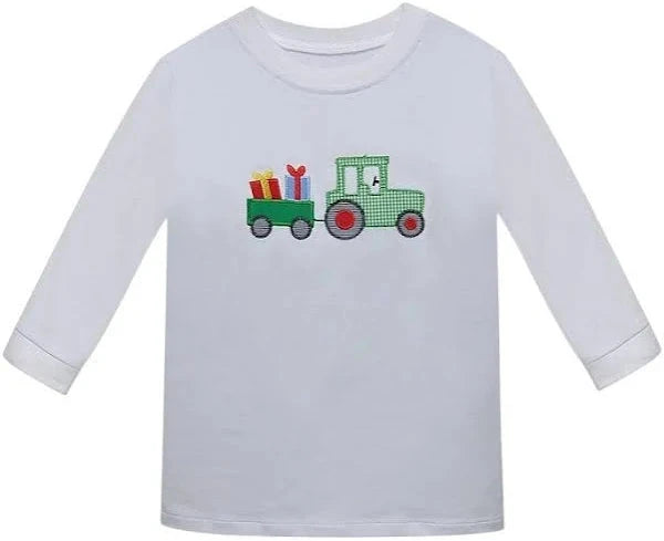 Houston Shirt - Tractor with Gifts Boy Shirt Remember Nguyen 