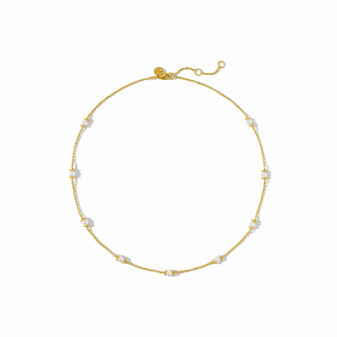 Hydra Delicate Station Necklace Womens Necklace Julie Vos 