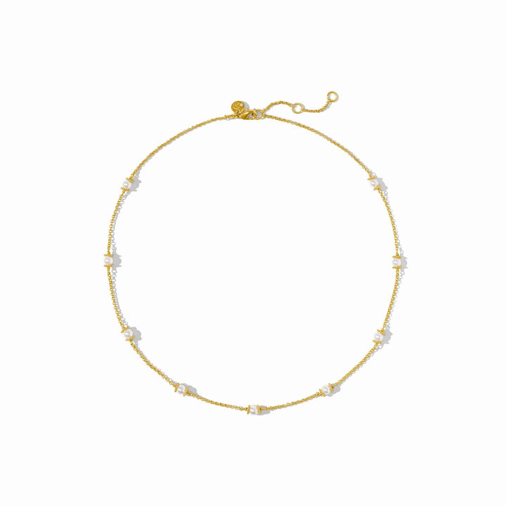 Hydra Delicate Station Necklace Womens Necklace Julie Vos 