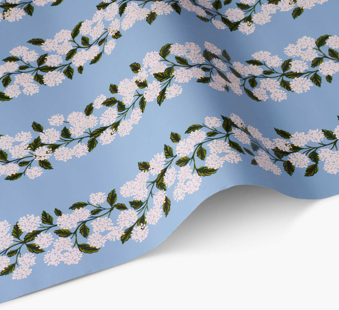 Hydrangea Continuous Roll Wrapping Paper Rifle Paper Co 