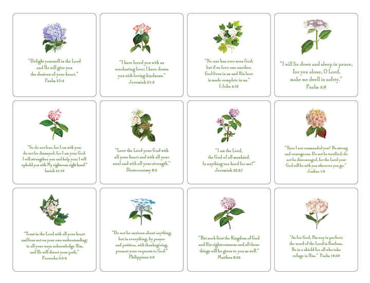 Hydrangea Verse Set 3" Stationery Maison de Papier 